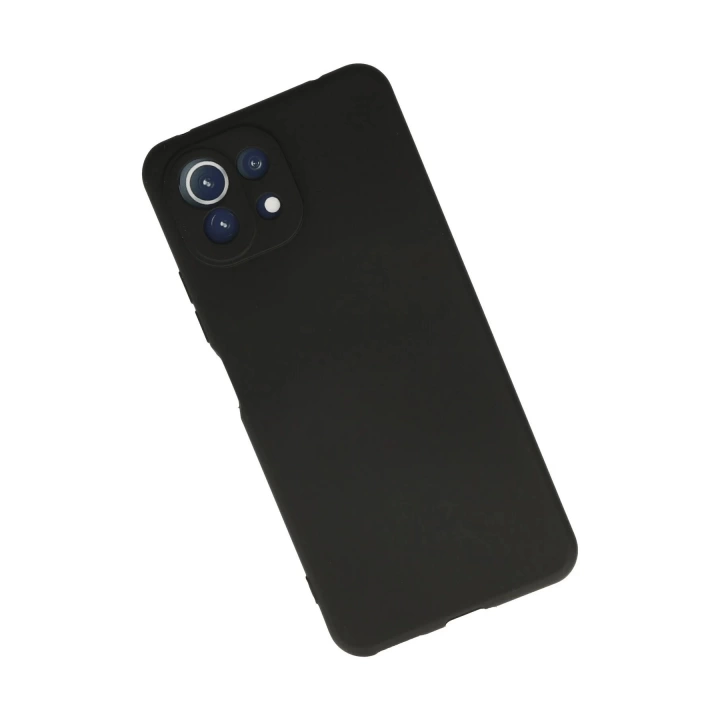 BFS  Xiaomi Mİ 11 Lite Kılıf First Silikon - Siyah