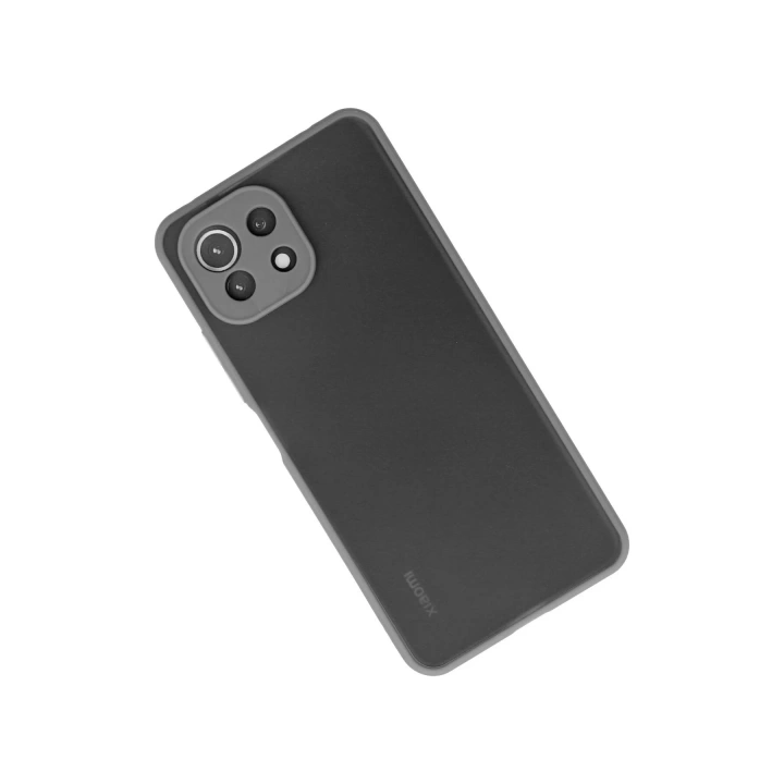 BFS  Xiaomi Mİ 11 Lite Kılıf Montreal Silikon Kapak - Gri