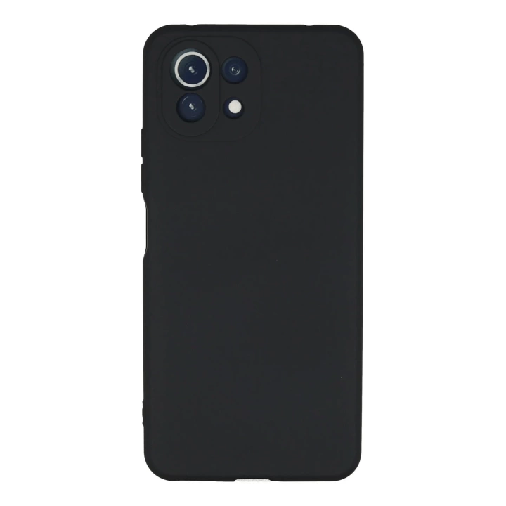 BFS  Xiaomi Mİ 11 Lite Kılıf Nano içi Kadife Silikon - Lacivert
