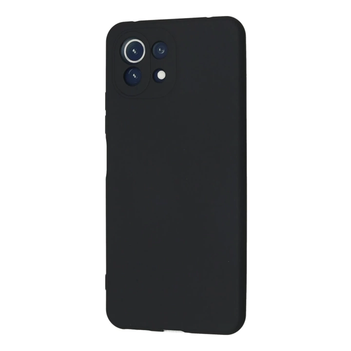 BFS  Xiaomi Mİ 11 Lite Kılıf Nano içi Kadife Silikon - Lacivert