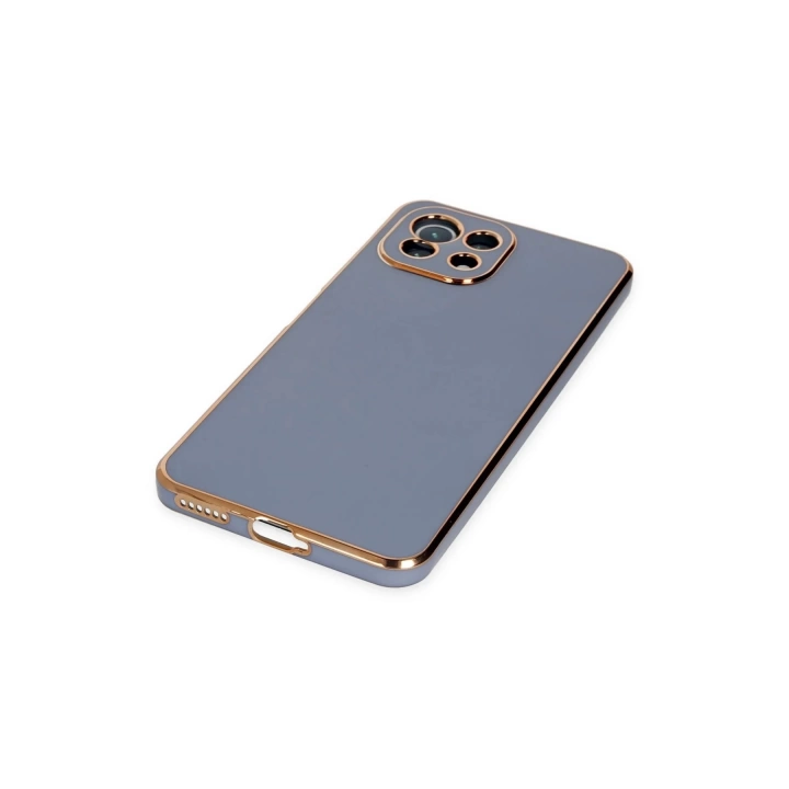 BFS  Xiaomi Mİ 11 Lite Kılıf Volet Silikon - Mavi