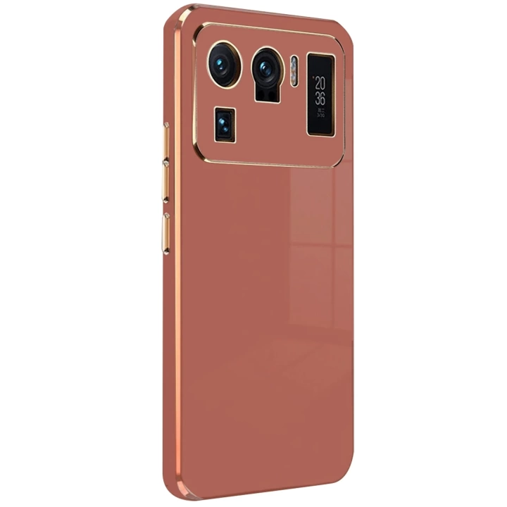 BFS  Xiaomi Mi 11 Ultra Kılıf Volet Silikon - Kırmızı