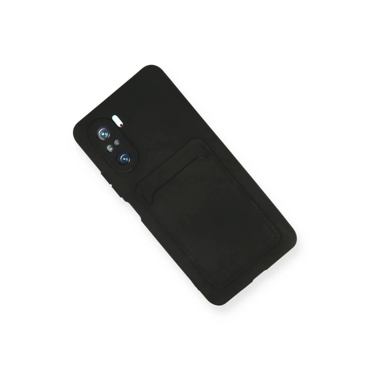 BFS  Xiaomi Mi 11i Kılıf Kelvin Kartvizitli Silikon - Siyah