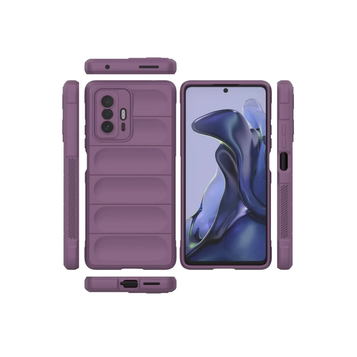 BFS  Xiaomi Mi 11T Kılıf Optimum Silikon - Mor