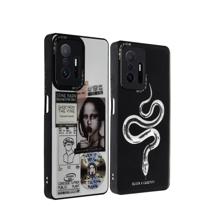 BFS  Xiaomi Mi 11T Pro Kılıf Mirror Desenli Kapak - Mirror - 11