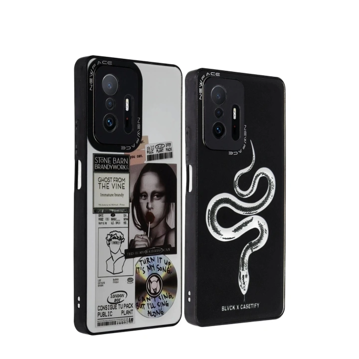 BFS  Xiaomi Mi 11T Pro Kılıf Mirror Desenli Kapak - Mirror - 5