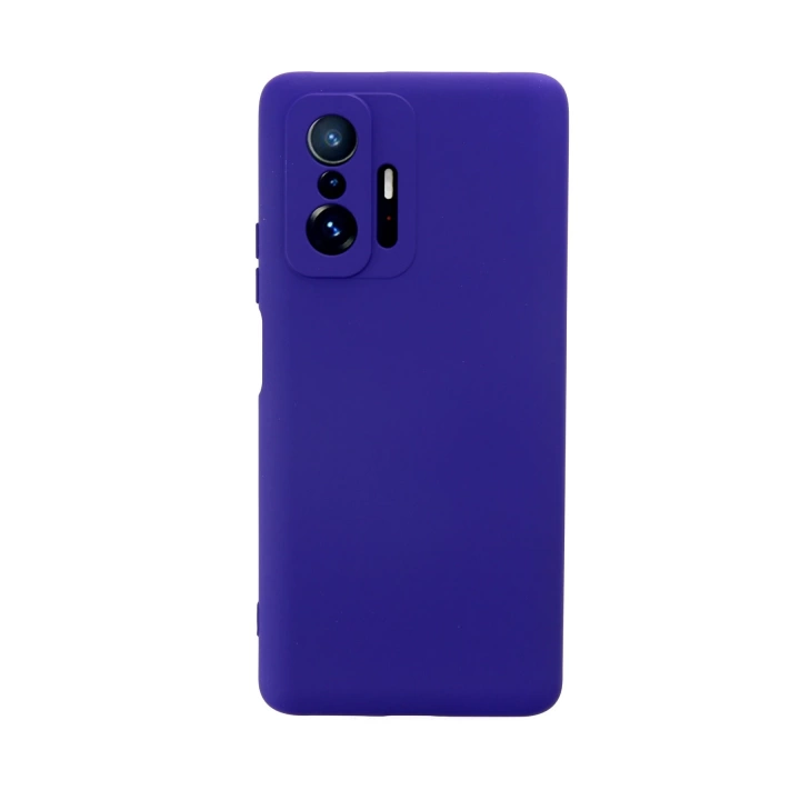 BFS  Xiaomi Mi 11T Pro Kılıf Nano içi Kadife Silikon - Mor