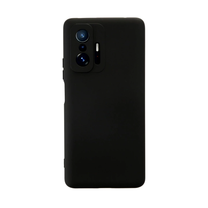 BFS  Xiaomi Mi 11T Pro Kılıf Nano içi Kadife Silikon - Siyah