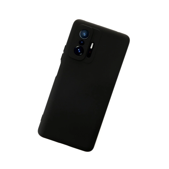 BFS  Xiaomi Mi 11T Pro Kılıf Nano içi Kadife Silikon - Siyah