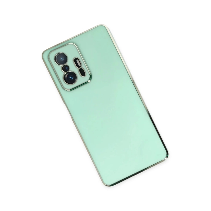 BFS  Xiaomi Mi 11T Pro Kılıf Volet Silikon - Açık Yeşil