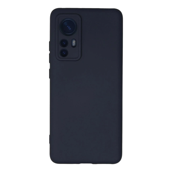 BFS  Xiaomi Mi 12 Kılıf Nano içi Kadife Silikon - Lacivert