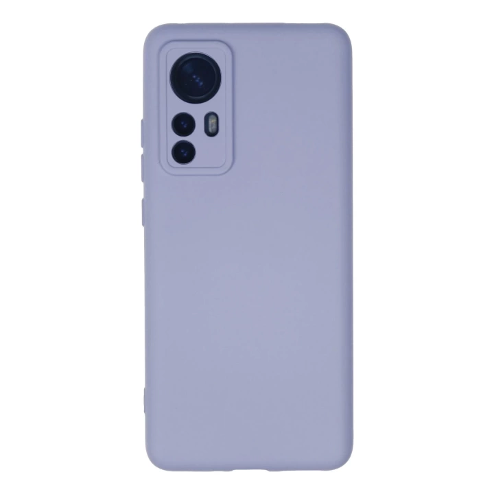 BFS  Xiaomi Mi 12 Kılıf Nano içi Kadife Silikon - Lila