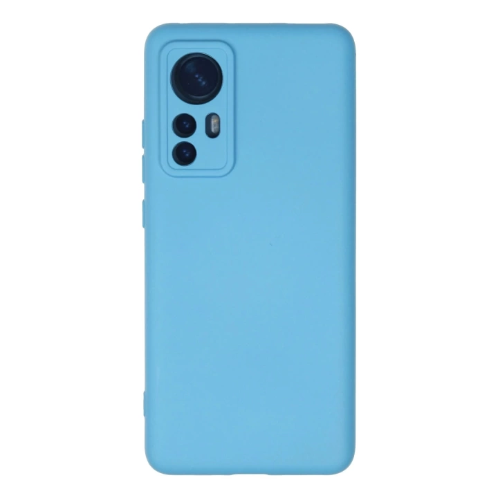 BFS  Xiaomi Mi 12 Kılıf Nano içi Kadife Silikon - Mavi