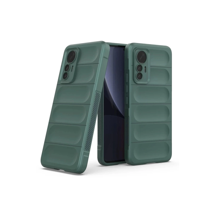 BFS  Xiaomi Mi 12 Lite Kılıf Optimum Silikon - Koyu Yeşil