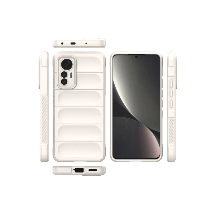 BFS  Xiaomi Mi 12 Lite Kılıf Optimum Silikon - Krem