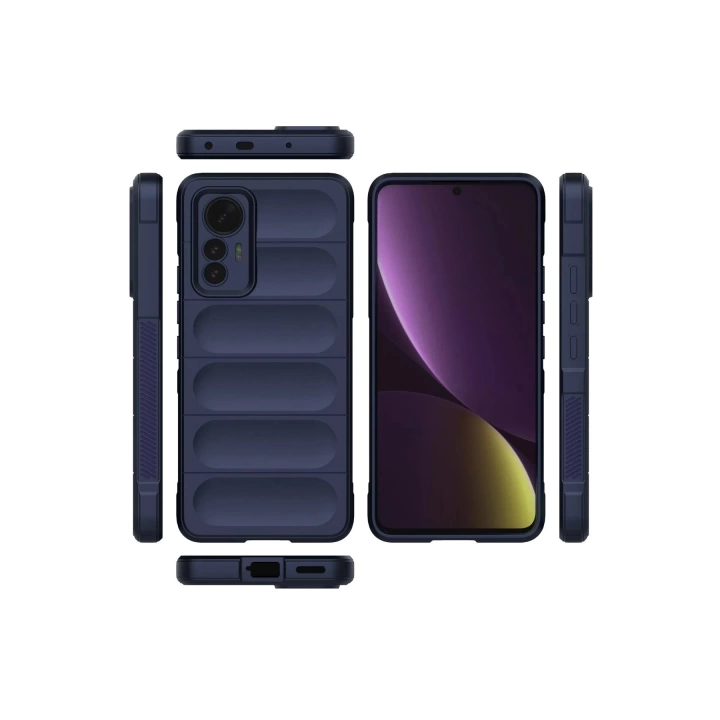 BFS  Xiaomi Mi 12 Lite Kılıf Optimum Silikon - Lacivert