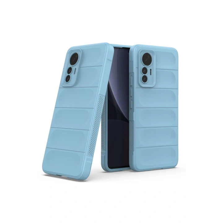 BFS  Xiaomi Mi 12 Lite Kılıf Optimum Silikon - Sky Blue