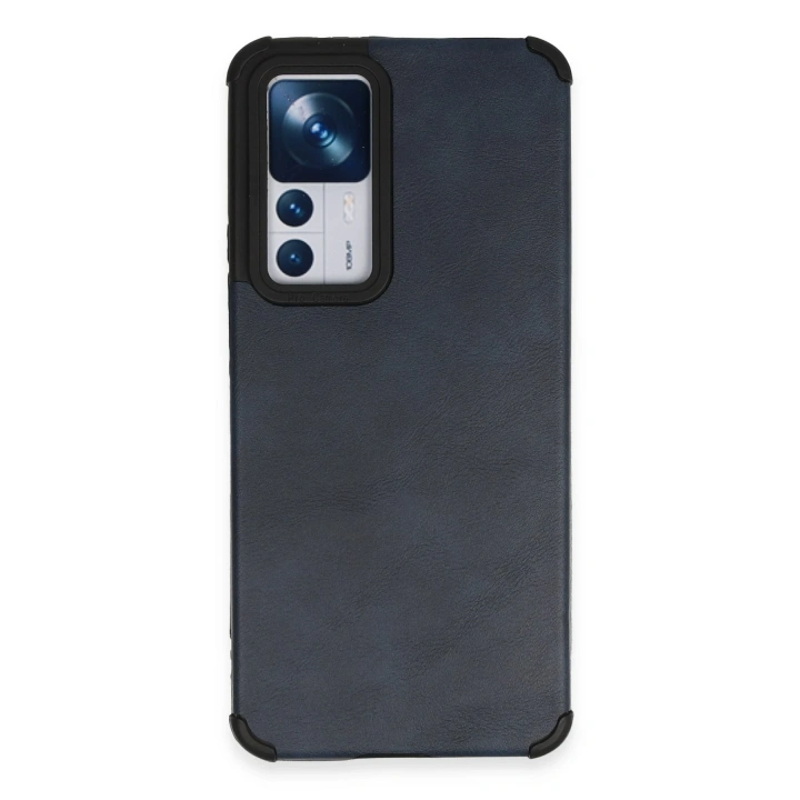 BFS  Xiaomi Mi 12T Kılıf Loop Deri Silikon - Lacivert
