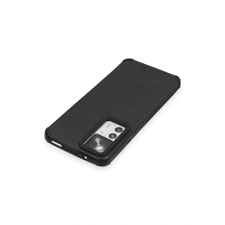BFS Xiaomi Mi 12T Kılıf Loop Deri Silikon - Siyah