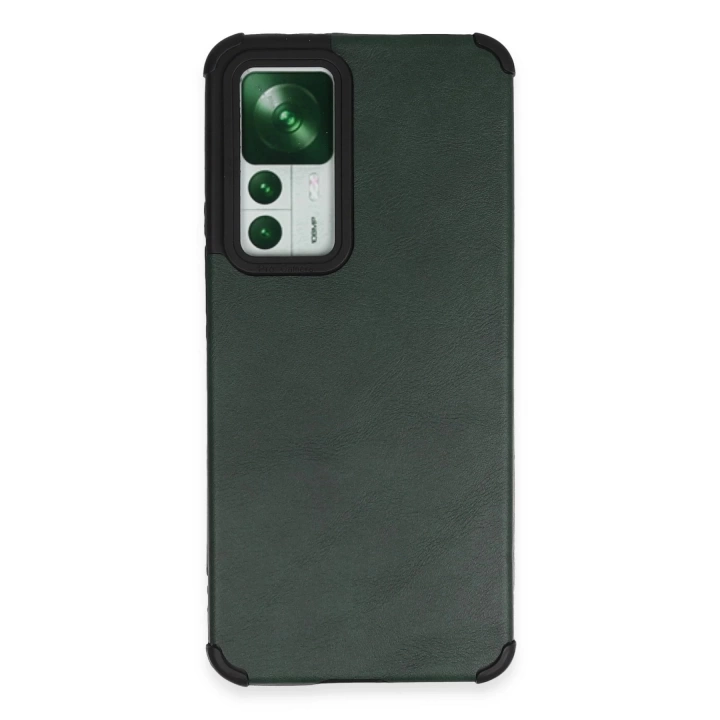 BFS  Xiaomi Mi 12T Kılıf Loop Deri Silikon - Yeşil