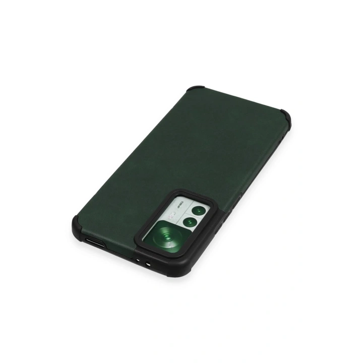 BFS  Xiaomi Mi 12T Kılıf Loop Deri Silikon - Yeşil