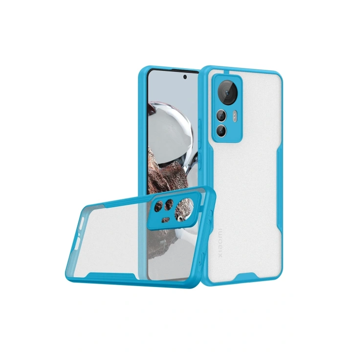 BFS  Xiaomi Mi 12T Kılıf Platin Silikon - Mavi