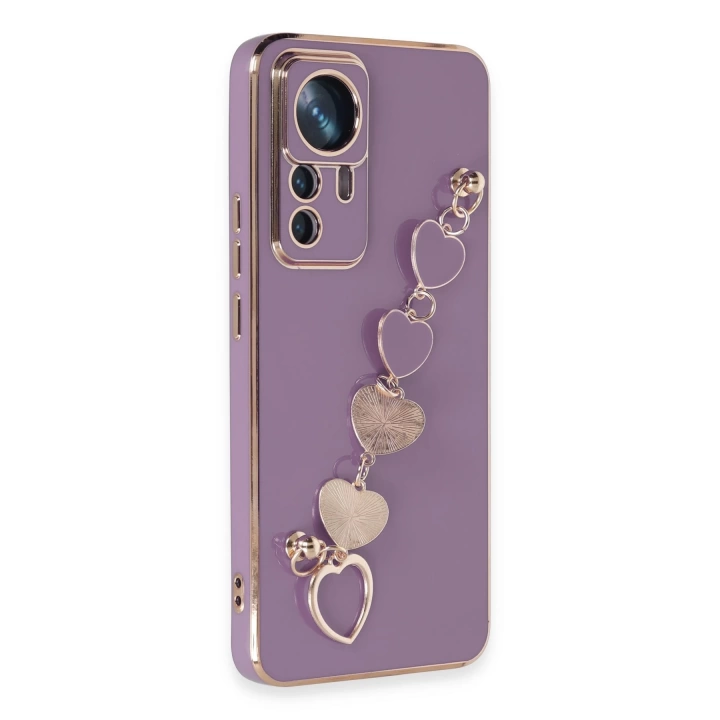 BFS  Xiaomi Mi 12T Pro Kılıf Esila Silikon - Mor