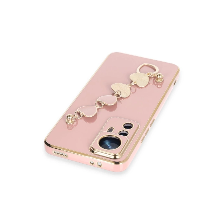 BFS  Xiaomi Mi 12T Pro Kılıf Esila Silikon - Pudra