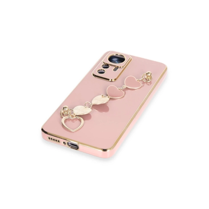 BFS  Xiaomi Mi 12T Pro Kılıf Esila Silikon - Pudra