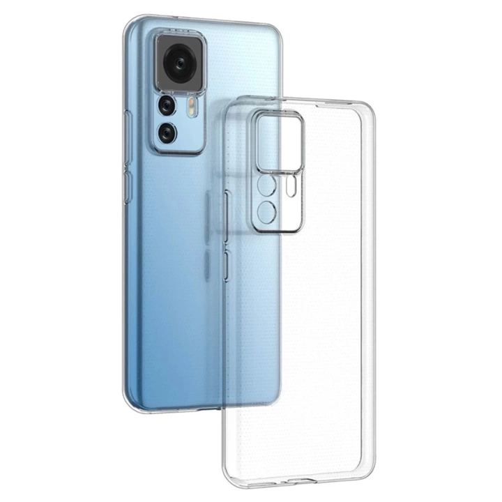 BFS  Xiaomi Mi 12T Pro Kılıf Lüx Şeffaf Silikon
