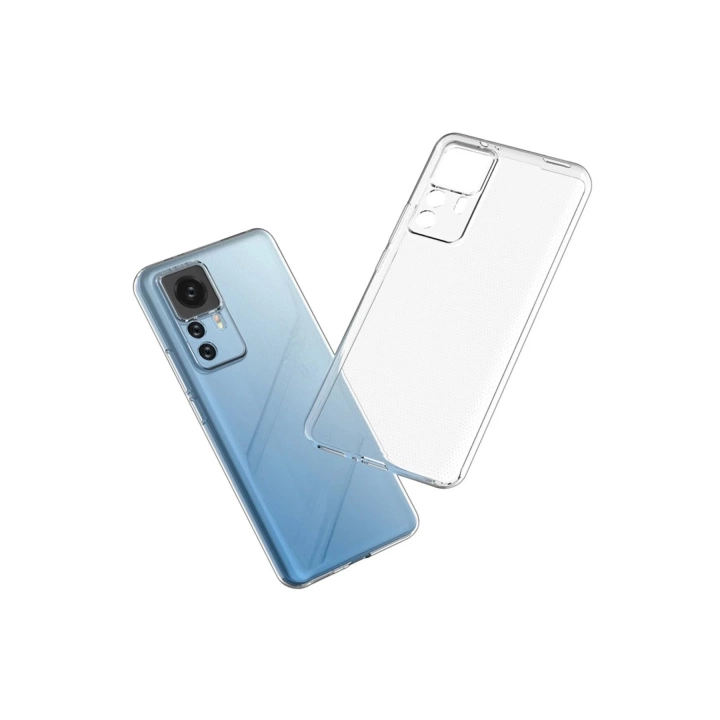 BFS  Xiaomi Mi 12T Pro Kılıf Lüx Şeffaf Silikon