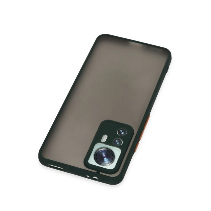 BFS  Xiaomi Mi 12T Pro Kılıf Montreal Silikon Kapak - Yeşil