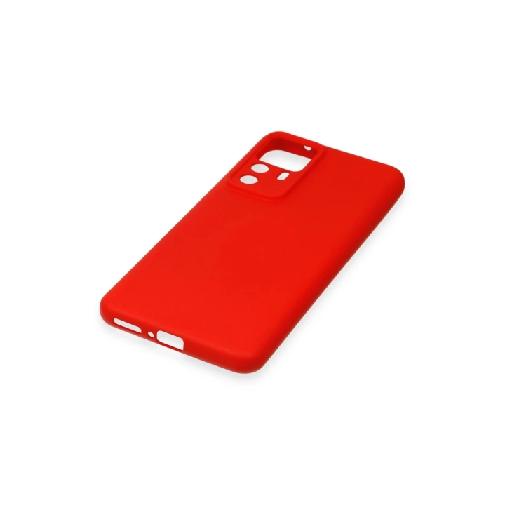 BFS  Xiaomi Mi 12T Pro Kılıf Nano içi Kadife Silikon - Kırmızı