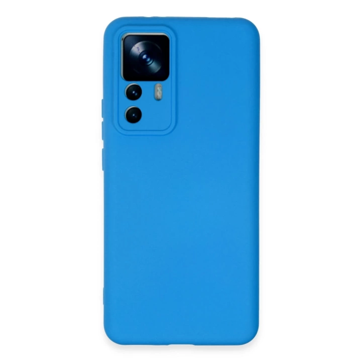 BFS  Xiaomi Mi 12T Pro Kılıf Nano içi Kadife Silikon - Mavi