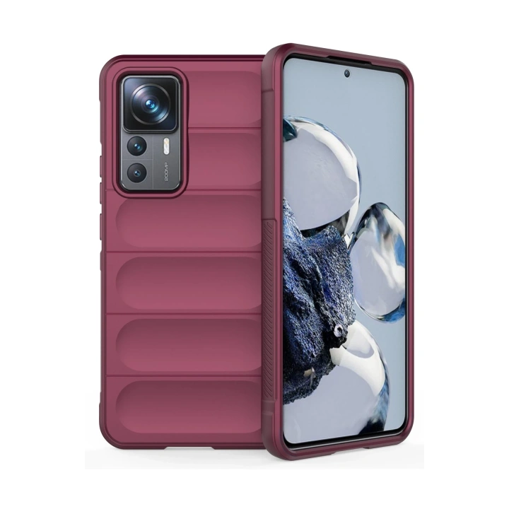 BFS  Xiaomi Mi 12T Pro Kılıf Optimum Silikon - Bordo