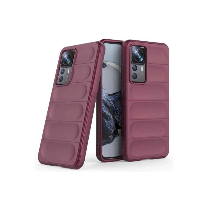 BFS  Xiaomi Mi 12T Pro Kılıf Optimum Silikon - Bordo