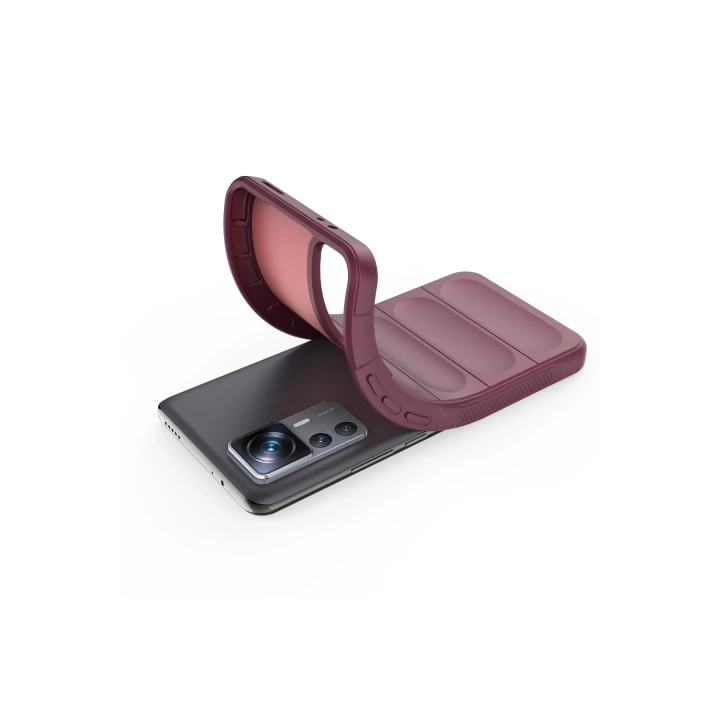 BFS  Xiaomi Mi 12T Pro Kılıf Optimum Silikon - Bordo