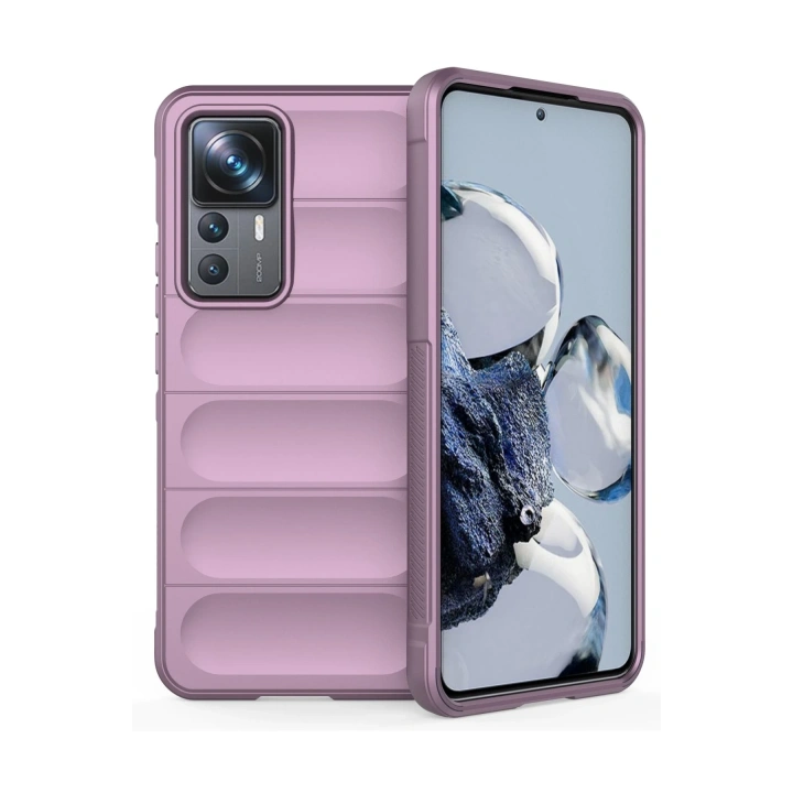 BFS  Xiaomi Mi 12T Pro Kılıf Optimum Silikon - Mor