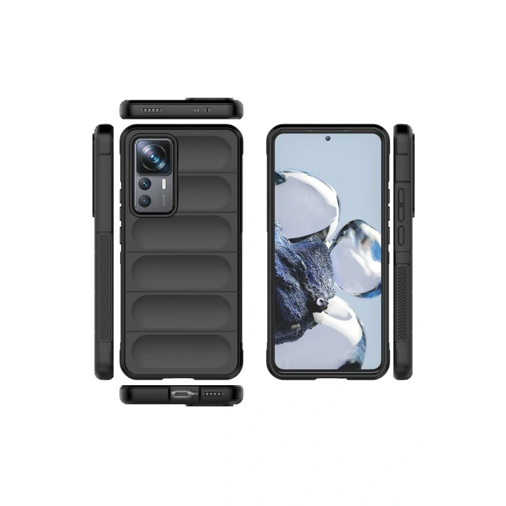 BFS  Xiaomi Mi 12T Pro Kılıf Optimum Silikon - Siyah