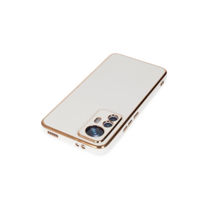 BFS  Xiaomi Mi 12T Pro Kılıf Volet Silikon - Beyaz