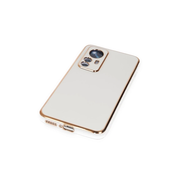 BFS  Xiaomi Mi 12T Pro Kılıf Volet Silikon - Beyaz
