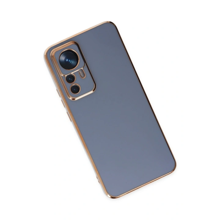 BFS  Xiaomi Mi 12T Pro Kılıf Volet Silikon - Mavi