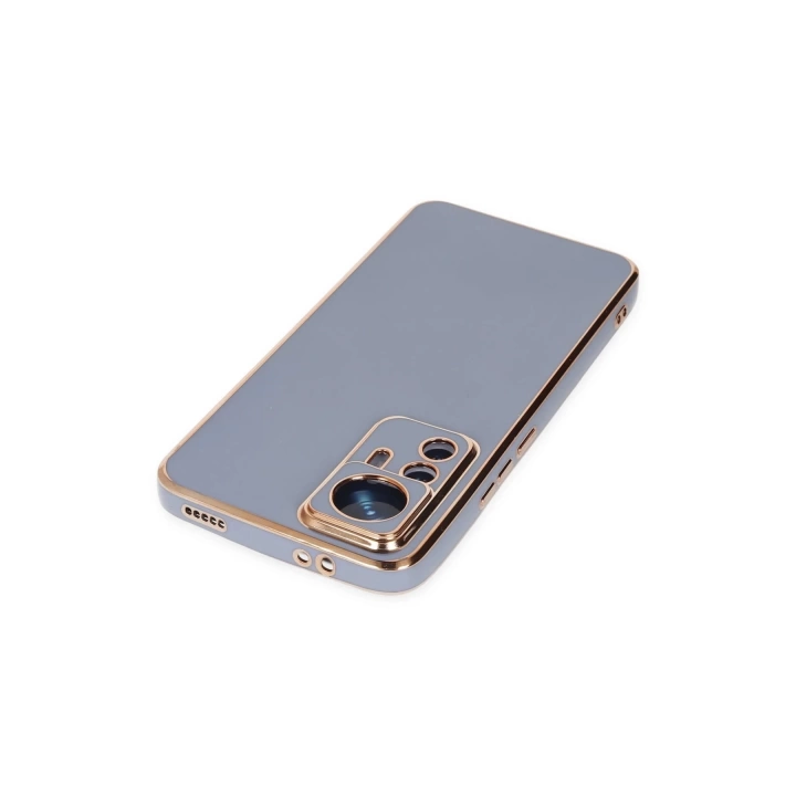 BFS  Xiaomi Mi 12T Pro Kılıf Volet Silikon - Mavi