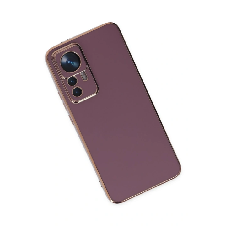 BFS  Xiaomi Mi 12T Pro Kılıf Volet Silikon - Mor