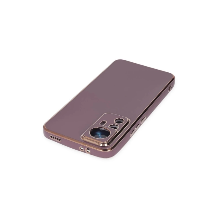BFS  Xiaomi Mi 12T Pro Kılıf Volet Silikon - Mor
