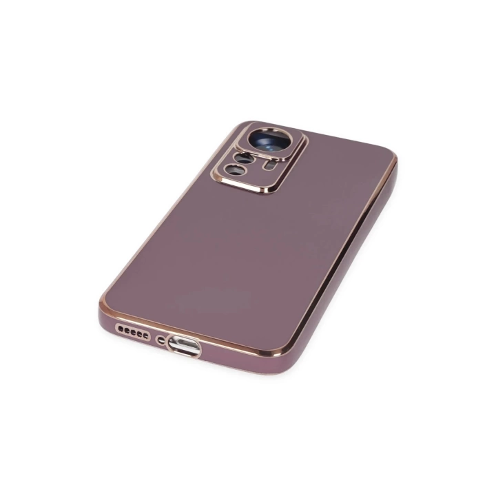 BFS  Xiaomi Mi 12T Pro Kılıf Volet Silikon - Mor