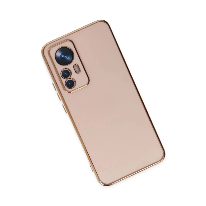 BFS  Xiaomi Mi 12T Pro Kılıf Volet Silikon - Pembe