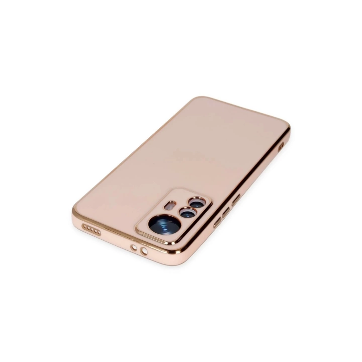 BFS  Xiaomi Mi 12T Pro Kılıf Volet Silikon - Pembe