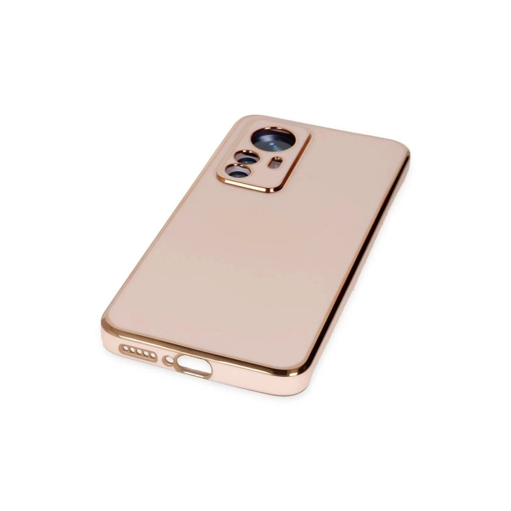 BFS  Xiaomi Mi 12T Pro Kılıf Volet Silikon - Pembe