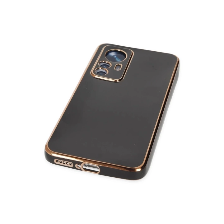 BFS  Xiaomi Mi 12T Pro Kılıf Volet Silikon - Siyah